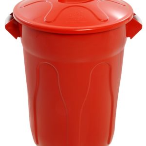 Lixeira Plástica 100 litros com tampa