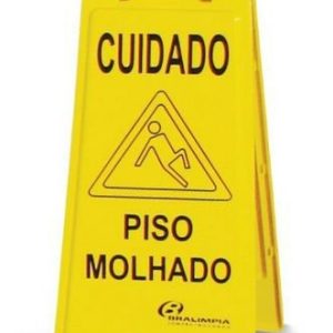 Placa Sinalizadora Piso Molhado