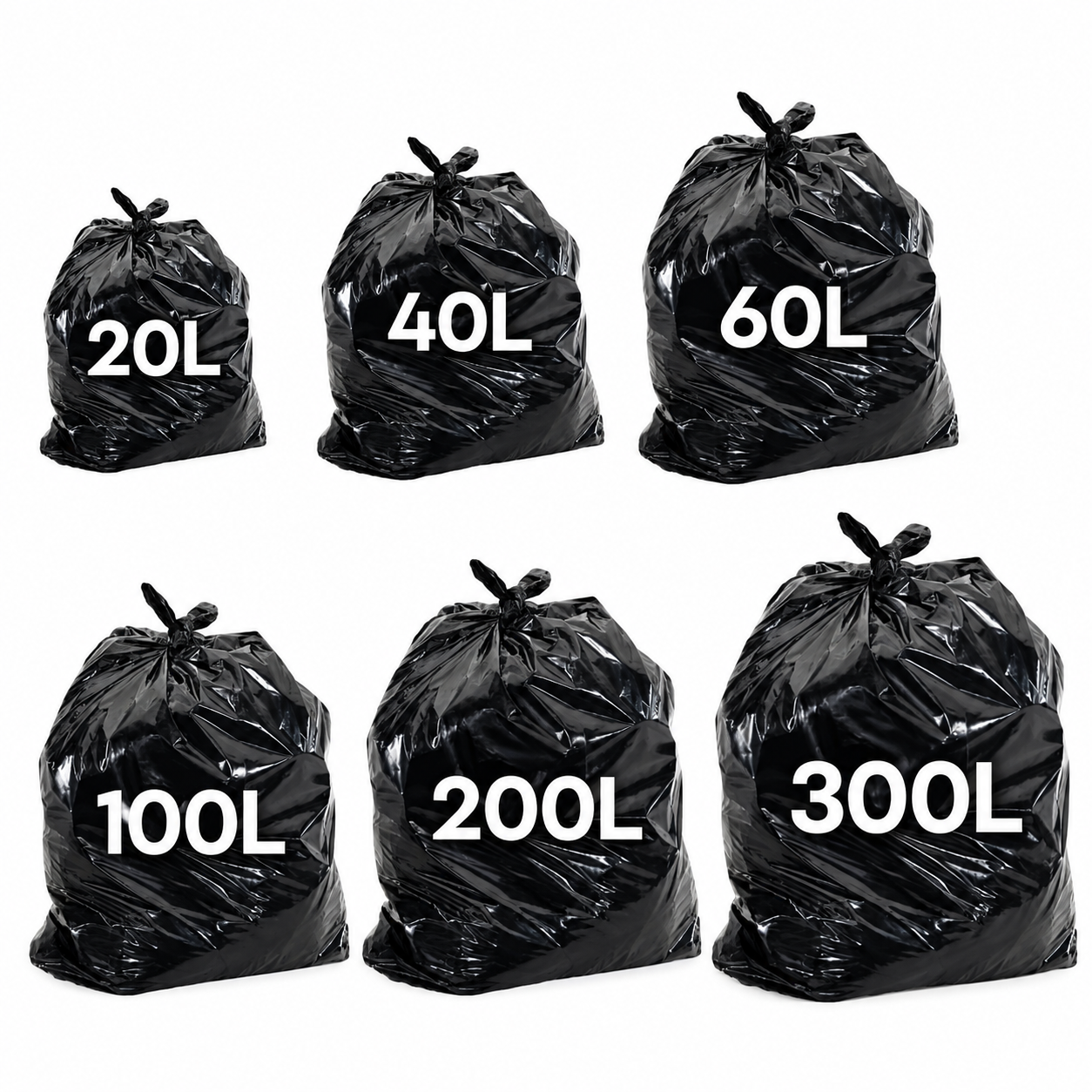 Saco para Lixo Preto