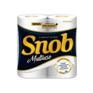 Papel Toalha Snob Folha Dupla  2und