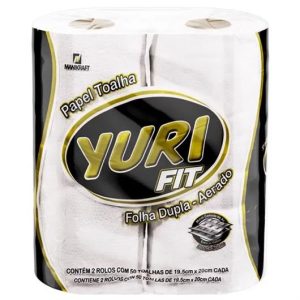Papel Toalha Yuri Folha Dupla 2und
