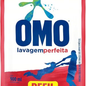 Lava Roupa Omo Lavagem Perfeita Refil 900ml