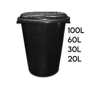 LIXIERA TAMPA PLANA INJEPLASTEC