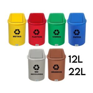 LIXEIRA VAI E VEM JABOTI